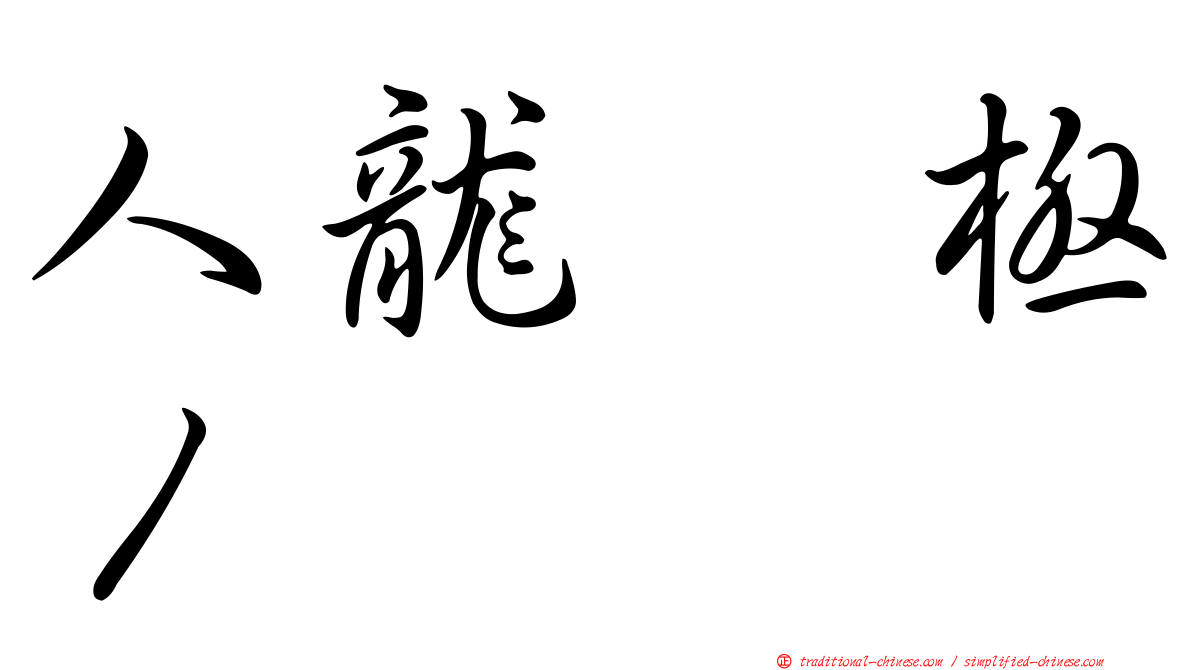人龍　極１